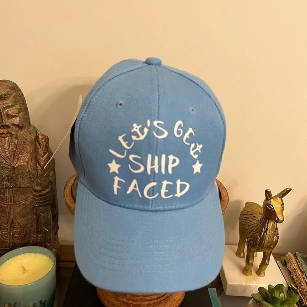 NWT Let’s Get SHIP faced women’s hat.